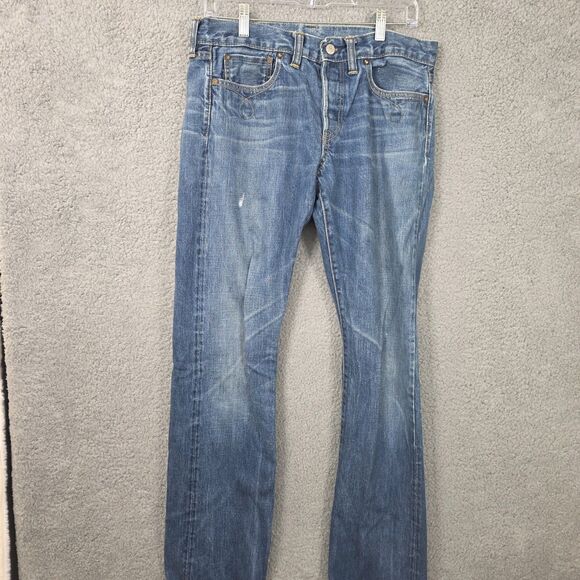 Lauren Ralph Lauren Denim - Double RL RRL Jeans Women's 30x34 Blue Japan Woven Selvedge Denim
